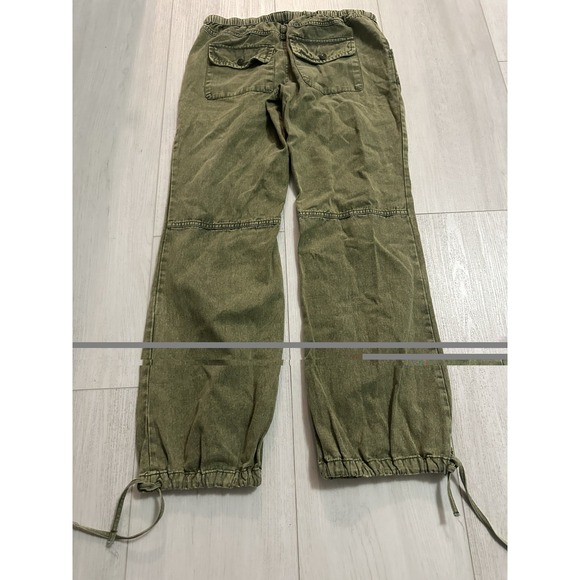 Free People x We The Free Drawstring Pants Sz XS Green - Picture 2 of 9
